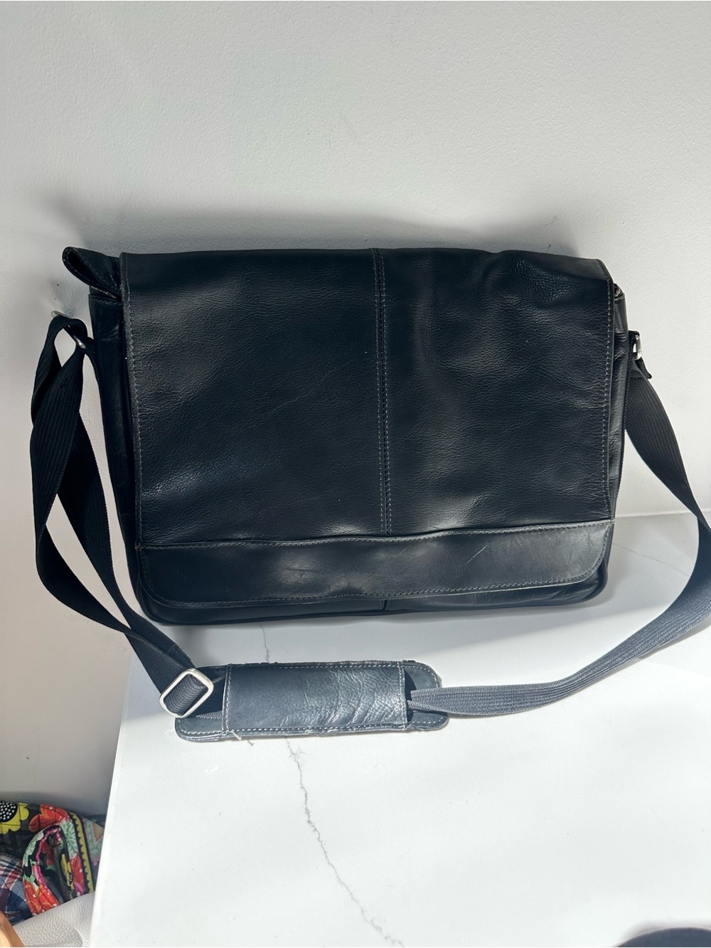 Wilsons Leather briefcase used condition but lots of life left- soft leather